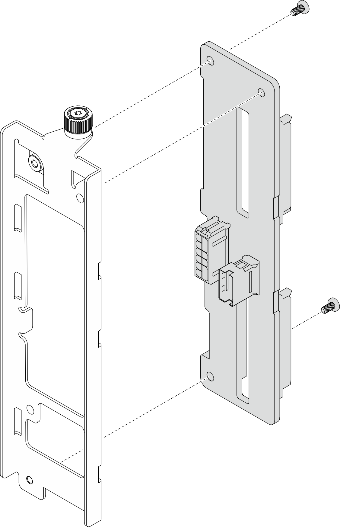 Disassembling the drive backplane