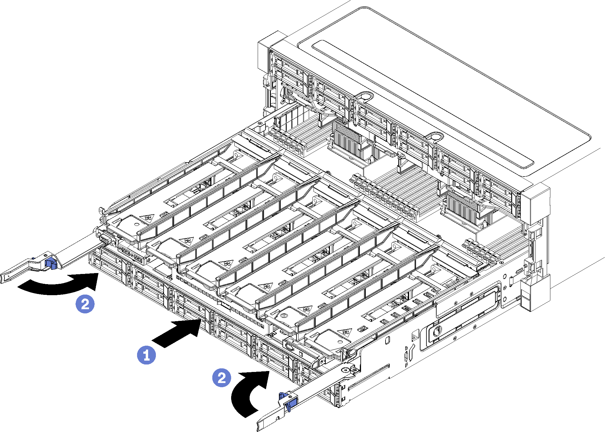 Install the compute tray