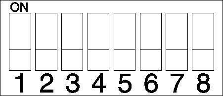 Graphic depicting switch block layout