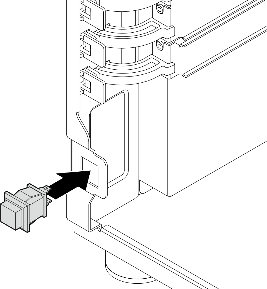 Installing the intrusion switch