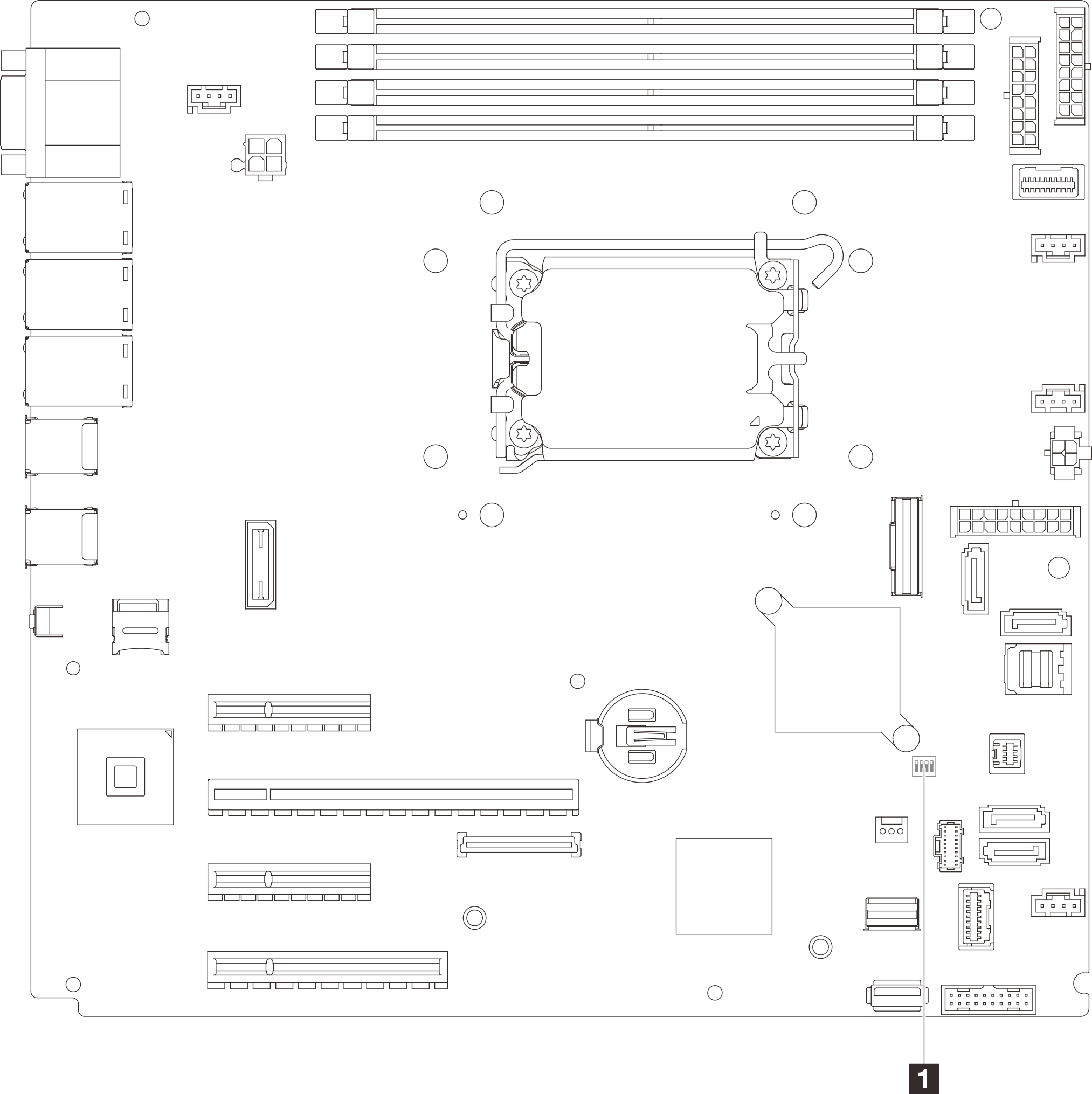 System-board switches