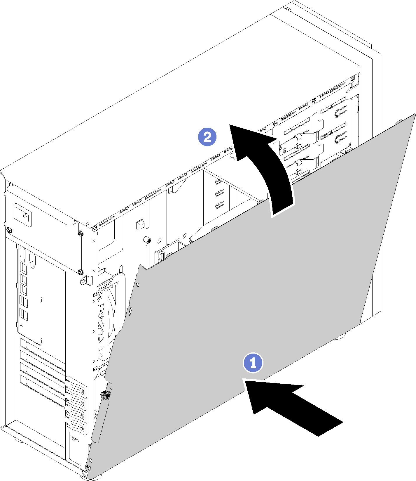 Server cover installation (1)