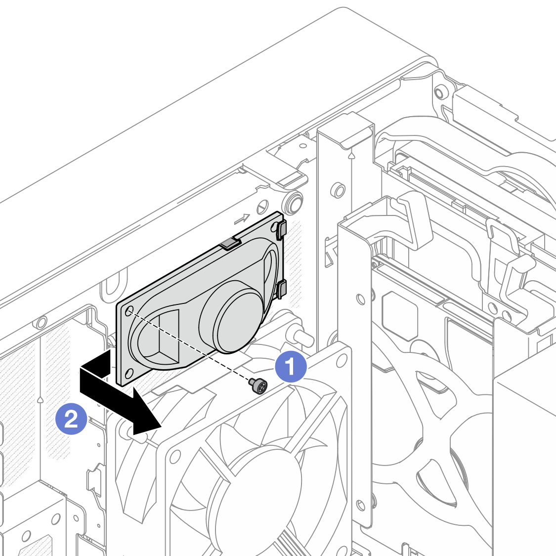 Removing the mono amplifier