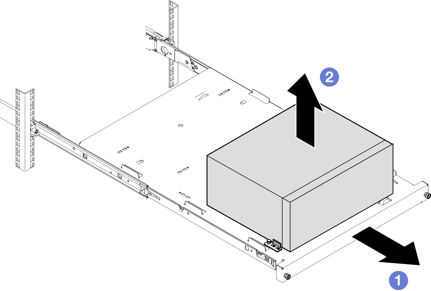 Removing the server from the rails