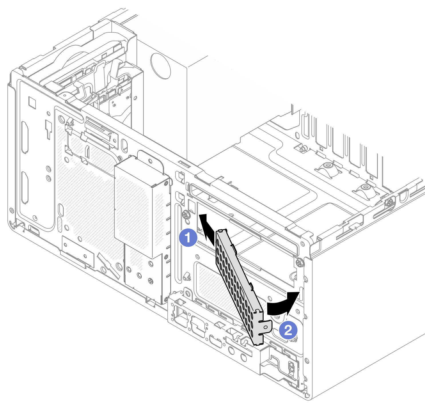 Installing the EMI shield