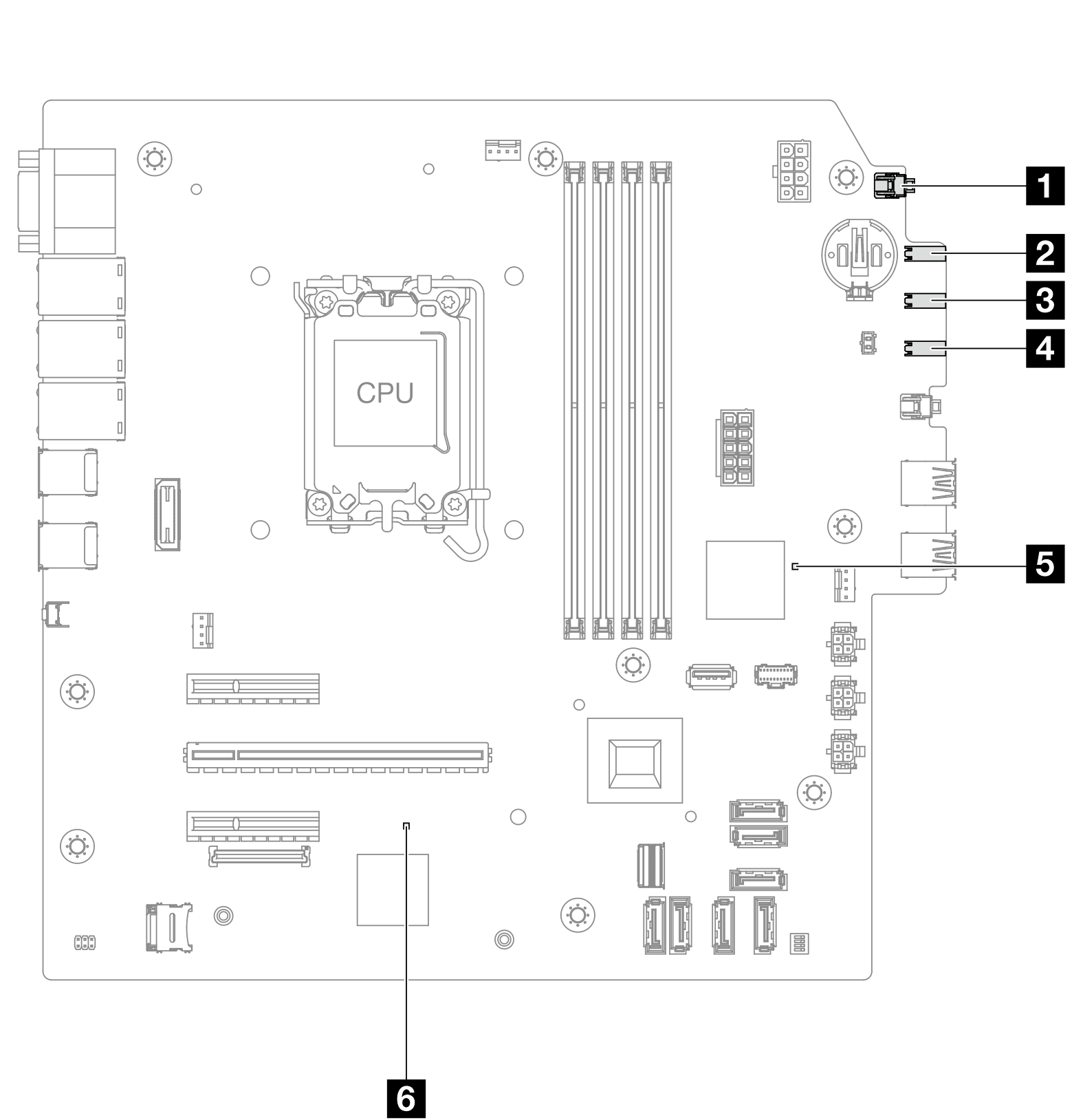 System-board LEDs