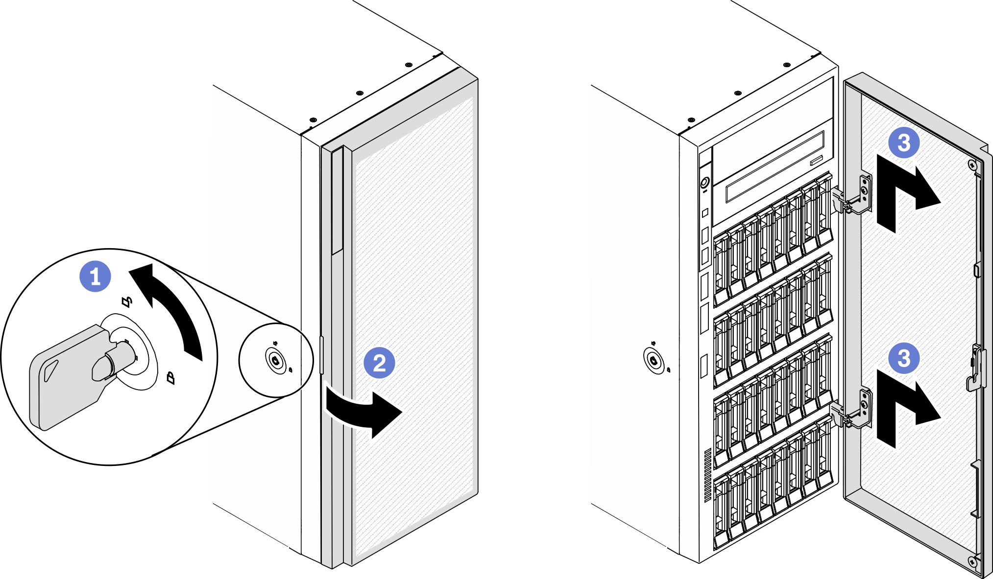 Security door removal