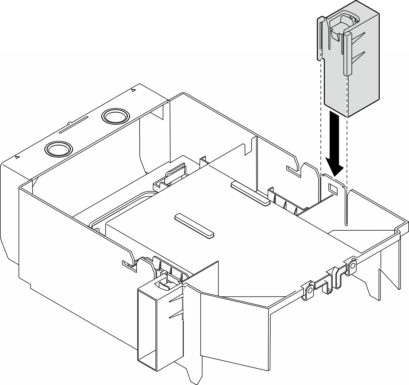 GPU filler installation