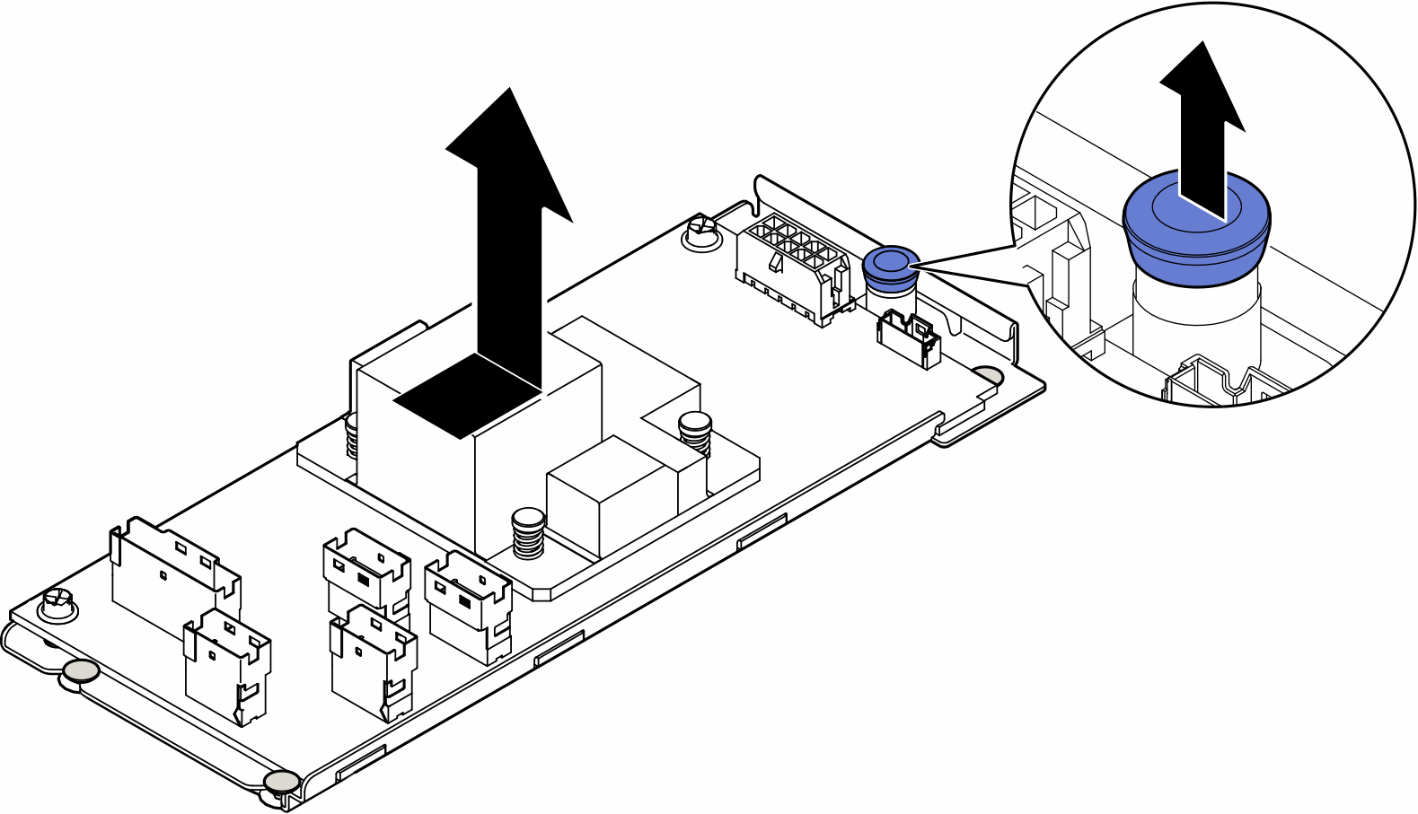 Internal CFF adapter removal