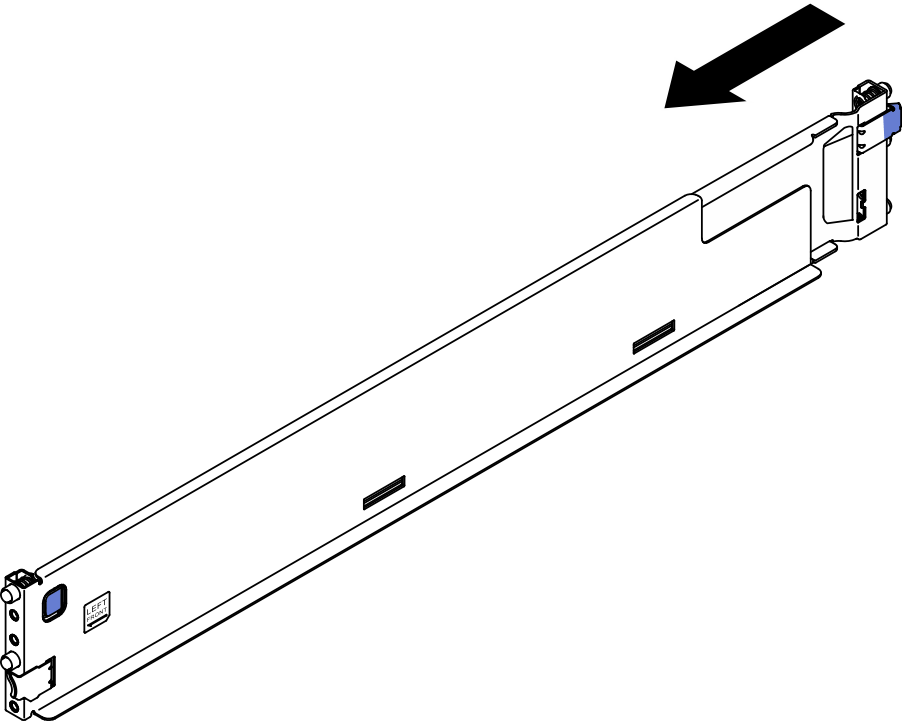 Applying left rail wwcover strip