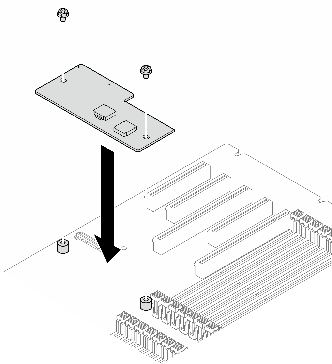 Firmware and RoT Security Module installation