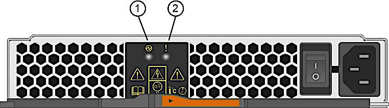 LEDs on the power-fan canister