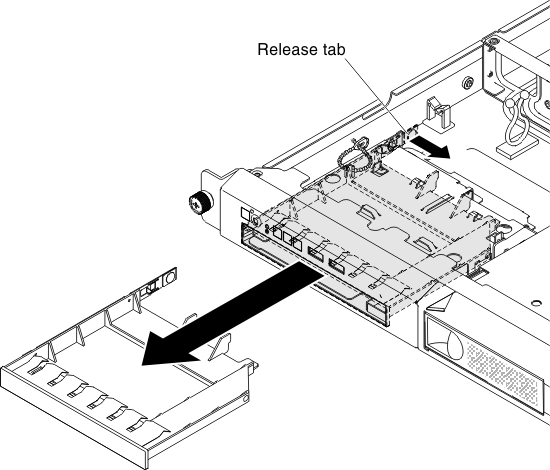 DVD drive filler panel removal