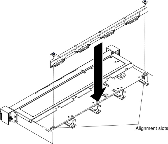 3.5-inch simple-swap hard disk drive backplate assembly alignment