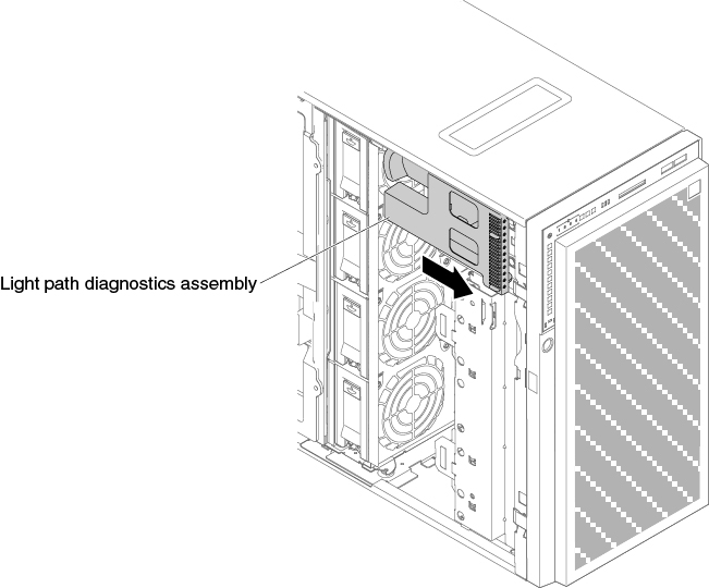 Light path diagnostics assembly installation