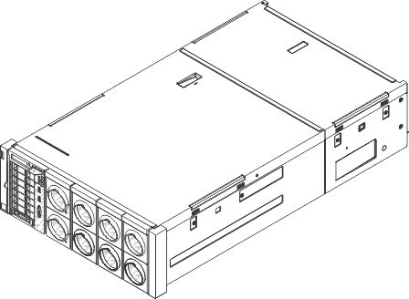 Ilustración del servidor de 4 zócalos